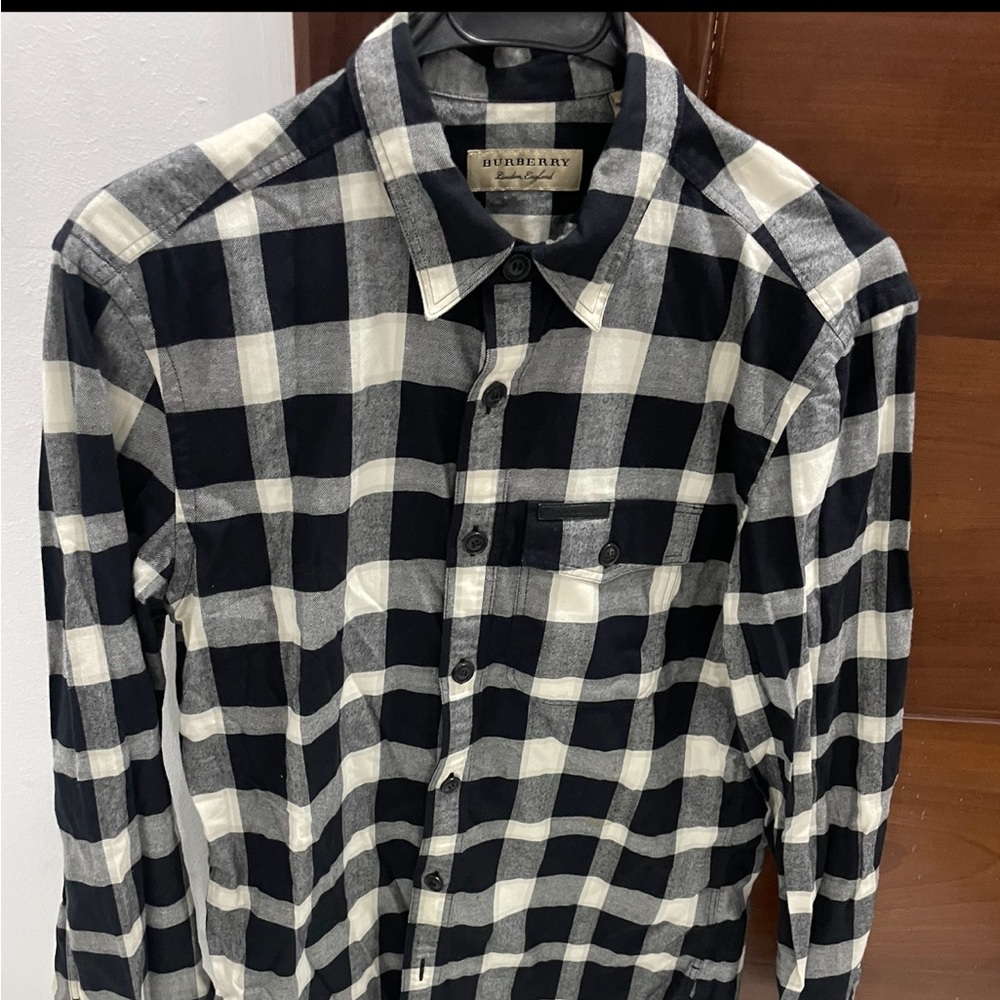 Burberry plaid shirt